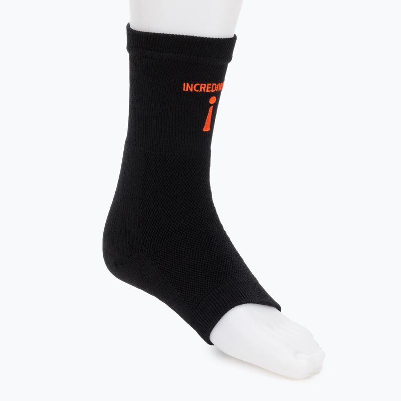 Incrediwear čiurnos rankovės kulkšnies įtvaras juodas GB706