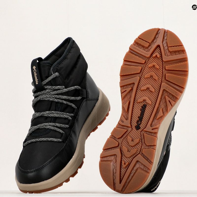 Columbia Solpeside Village Omni-Heat Mid black/silver sage moteriški žieminiai batai 19