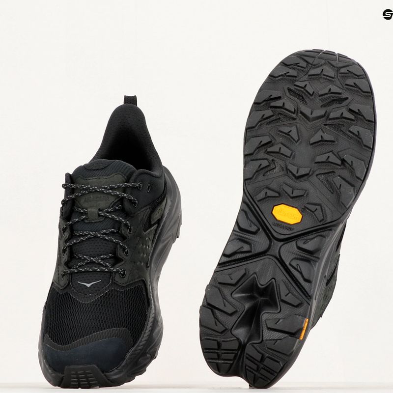 Vyriški trekingo batai HOKA Anacapa 2 Low GTX black/black 13