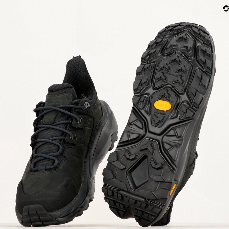 Vyriški trekingo batai HOKA Kaha 2 Low GTX black/black 19