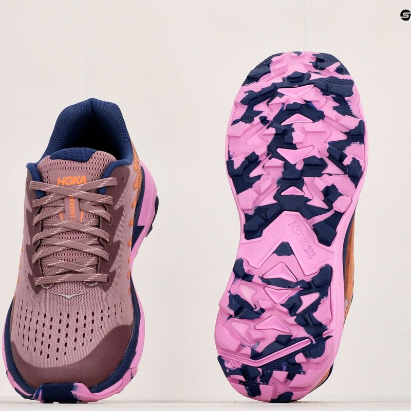 Moteriški bėgimo bateliai HOKA Torrent 3 wistful mauve/cyclamen 14
