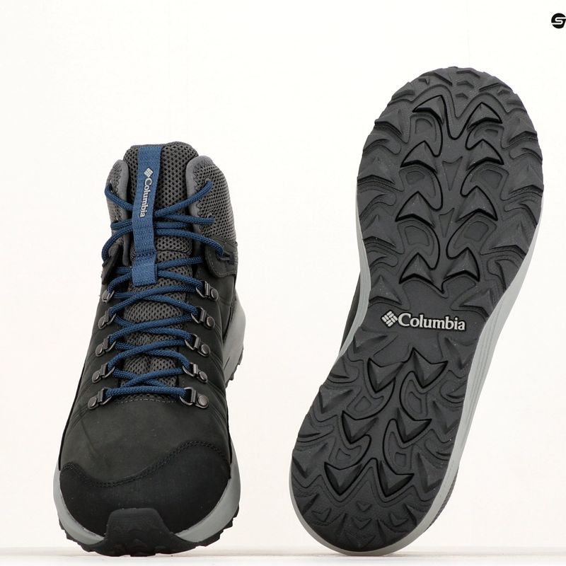 Columbia Trailstorm Crest Mid WP shark/admiral vyriški trekingo batai 21