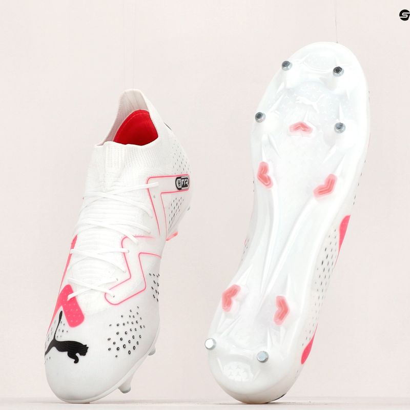 Vyriški futbolo bateliai PUMA Future Match MXSG puma white/puma black/fire orchid 12