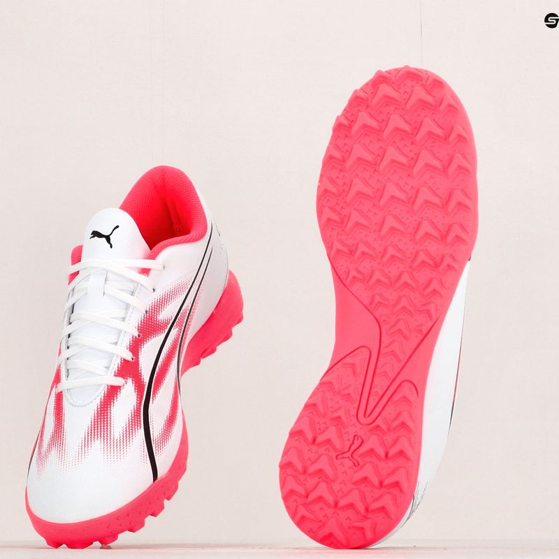 Vyriški futbolo bateliai PUMA Ultra Play FG/AG puma white/puma black/fire orchid 14
