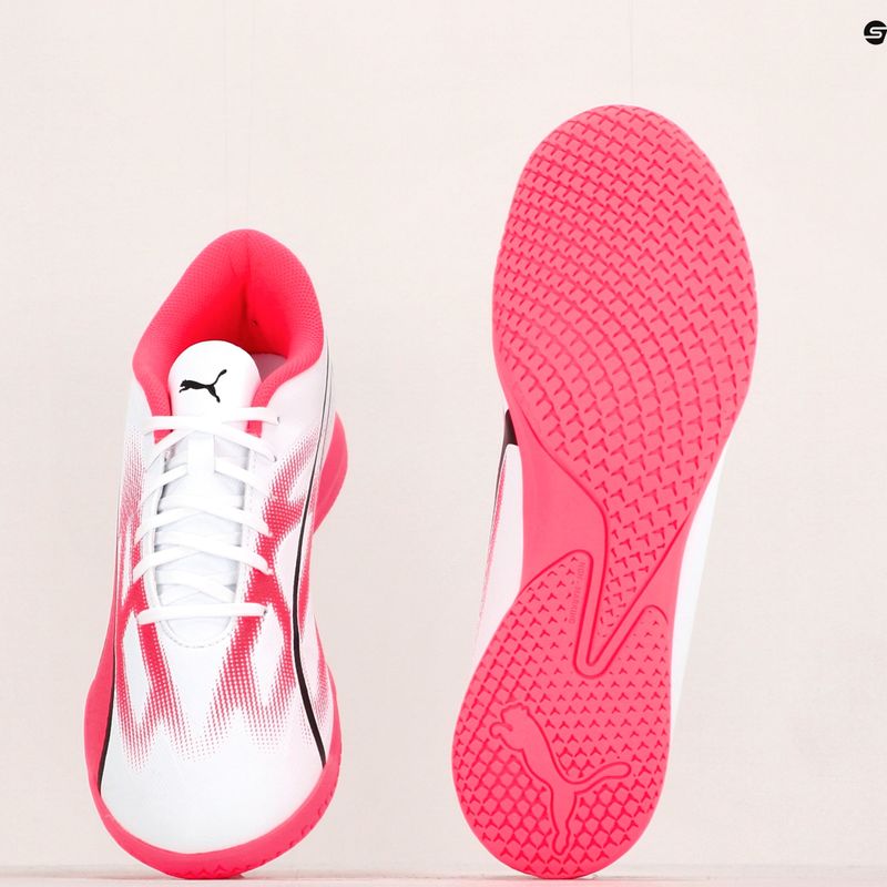 Vyriški futbolo bateliai PUMA Ultra Play IT puma white/puma black/fire orchid 16