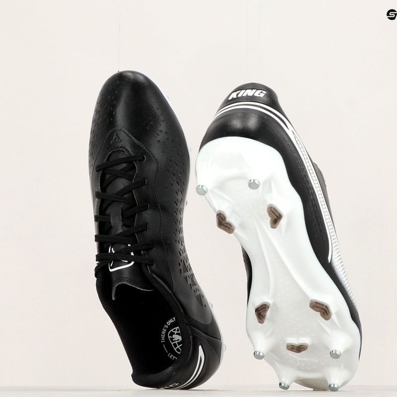 Vyriški futbolo bateliai PUMA King Match MXSG puma black/puma white 12