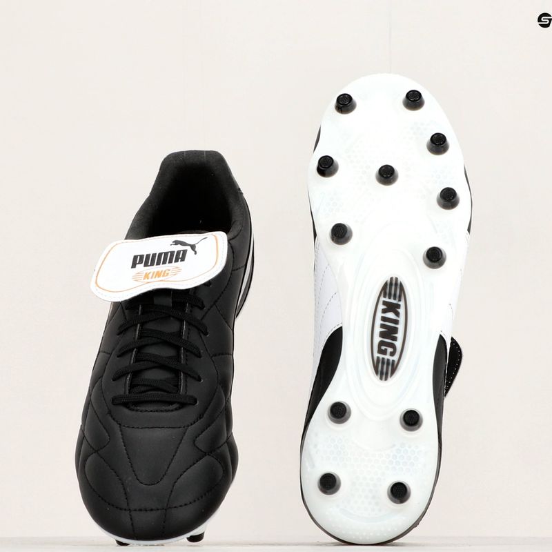 Vyriški futbolo bateliai PUMA King Top FG/AG puma black/puma white/puma gold 17