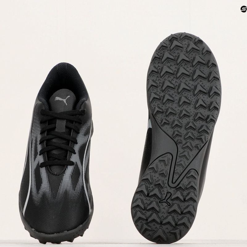 Vaikiški futbolo bateliai PUMA Ultra Play TT Jr puma black/asphalt 18