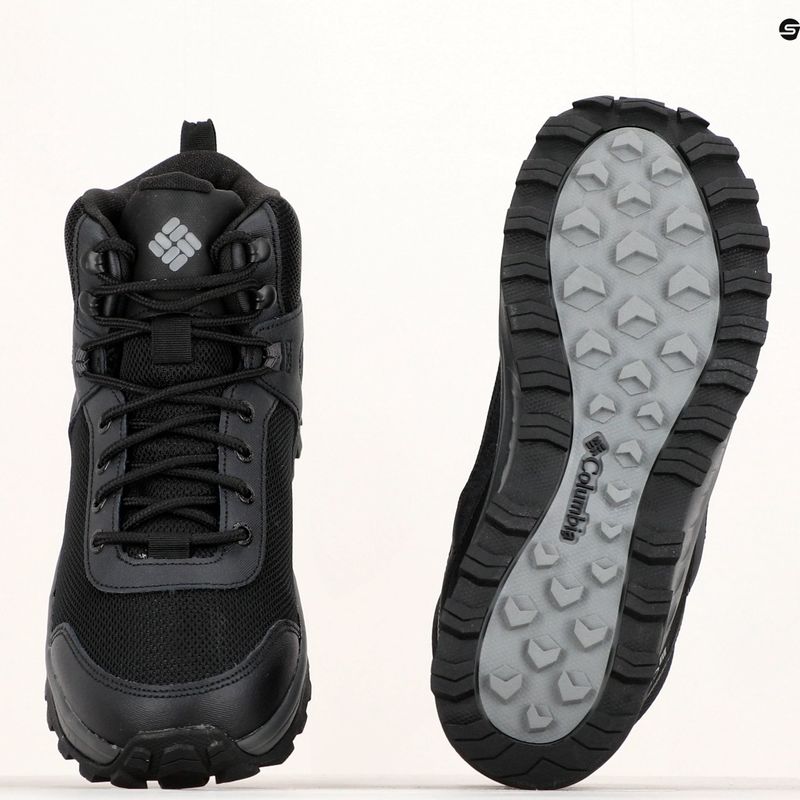 Columbia Trailstorm Ascend Mid WP vyriški trekingo batai black/dark grey 15
