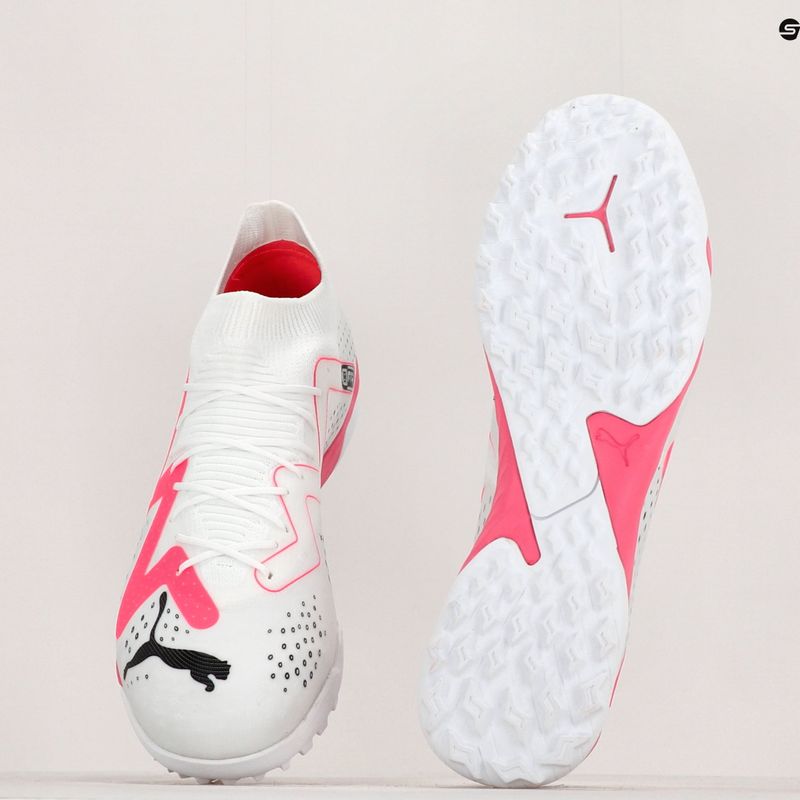 Vyriški futbolo bateliai PUMA Future Match TT puma white/puma black/fire orchid 17