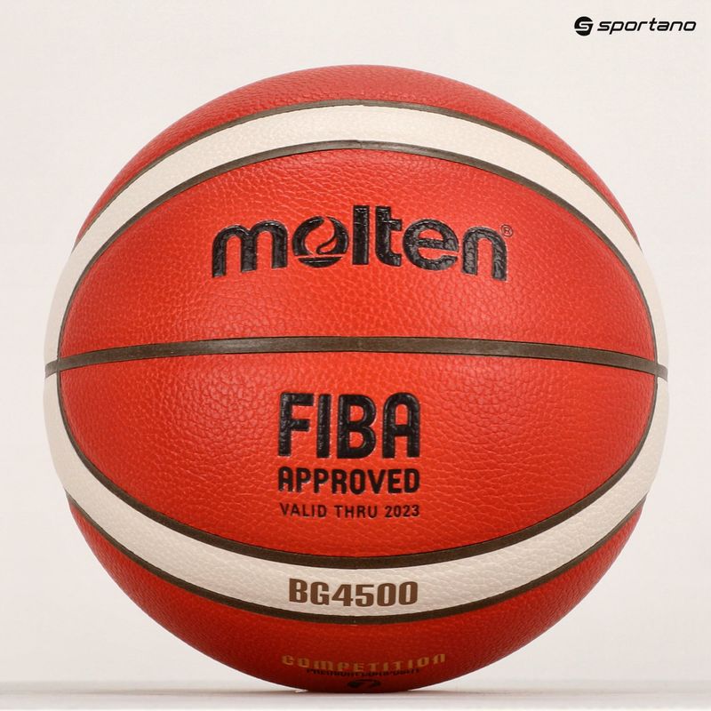 Molten krepšinio kamuolys B7G4500-PL FIBA 7 dydžio 7