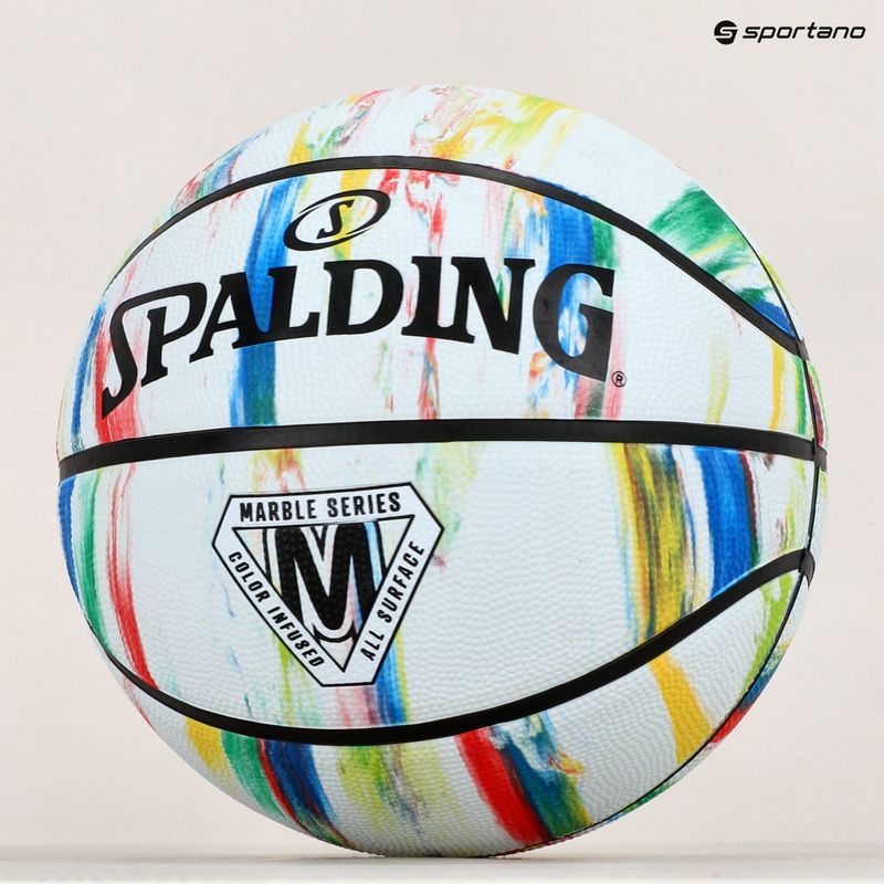 Spalding Marble krepšinio kamuolys 84397Z dydis 7 4