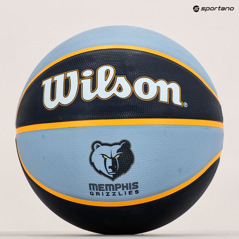 Wilson NBA Team Tribute Memphis Grizzlies krepšinio kamuolys WTB1300XBMEM dydis 7 6