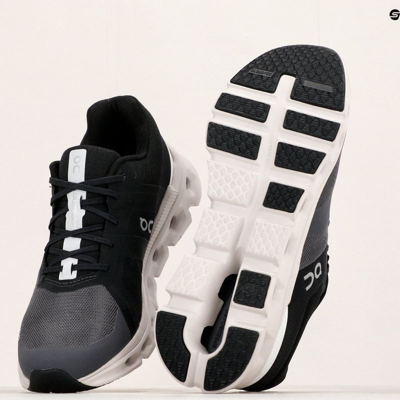 Vyriški bėgimo bateliai On Cloudrunner eclipse/frost 17