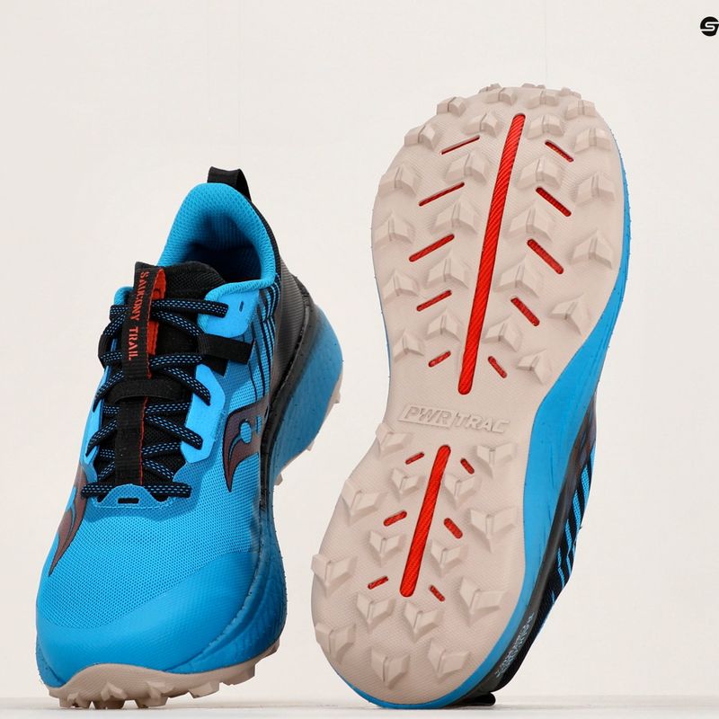 Vyriški bėgimo bateliai Saucony Endorphin Edge ocean/black 18
