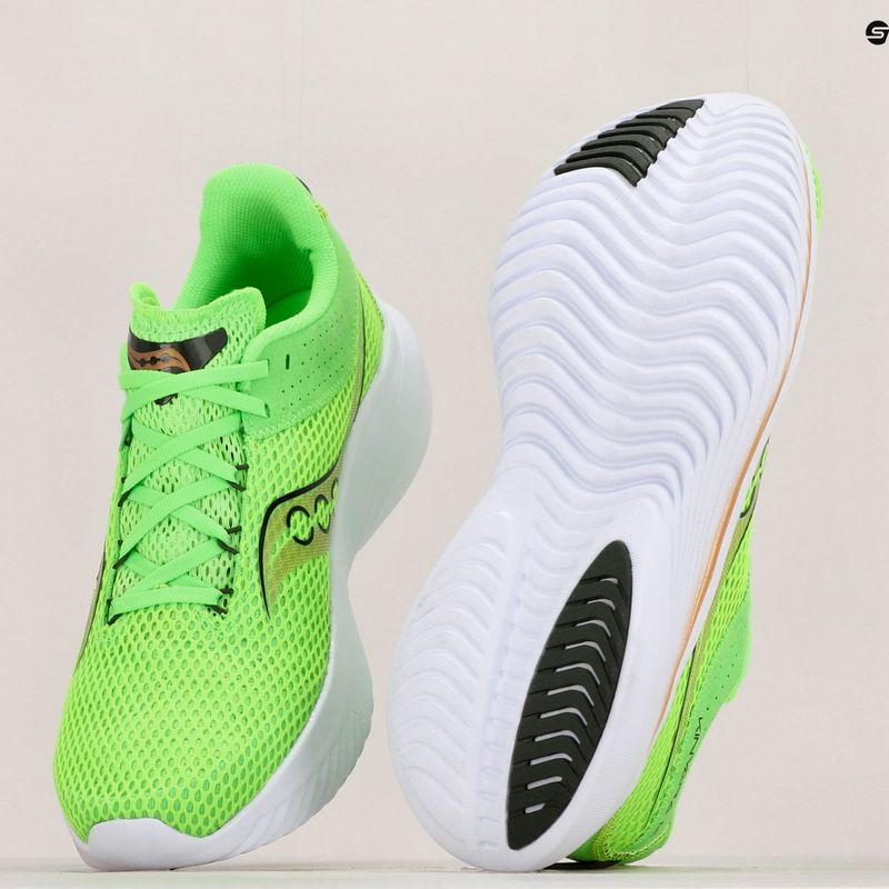 Vyriški bėgimo bateliai Saucony Kinvara 14 slime/gold 18