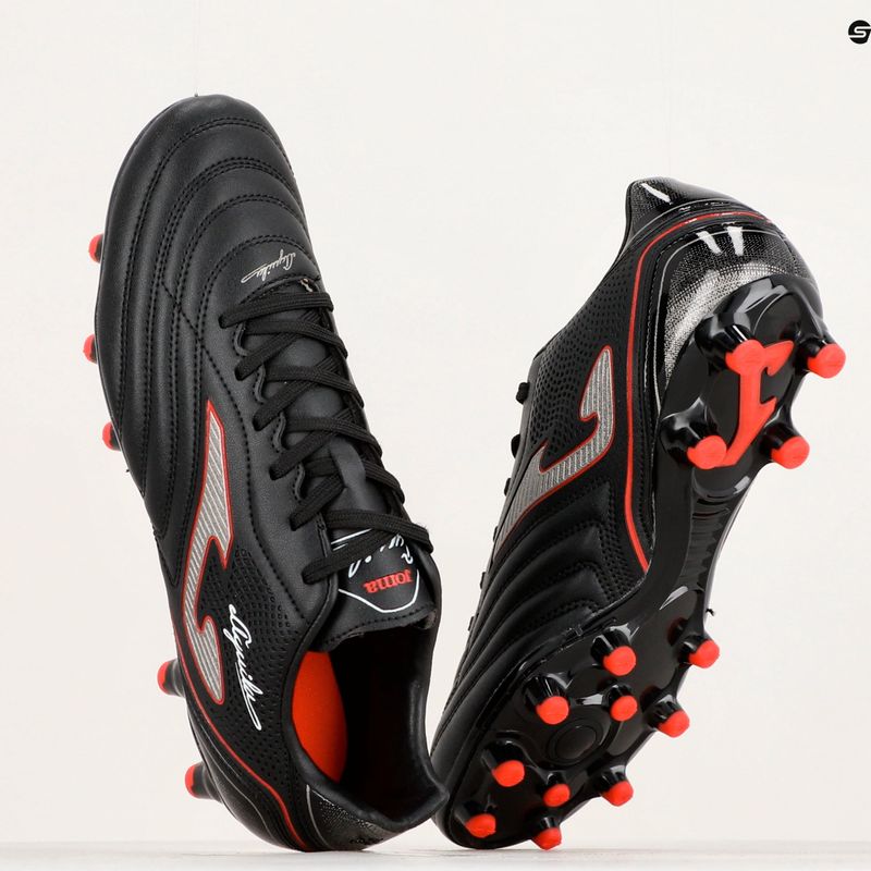 Vyriški futbolo bateliai Joma Aguila FG black/red 17