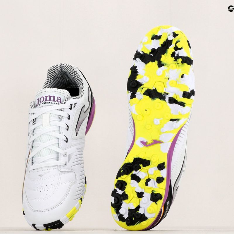 Vyriški futbolo bateliai Joma Dribling TF white/black 12
