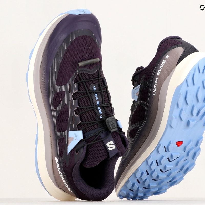 Salomon Ultra Glide 2 moteriški bėgimo bateliai nightshade/vanilla ice/serenity 20