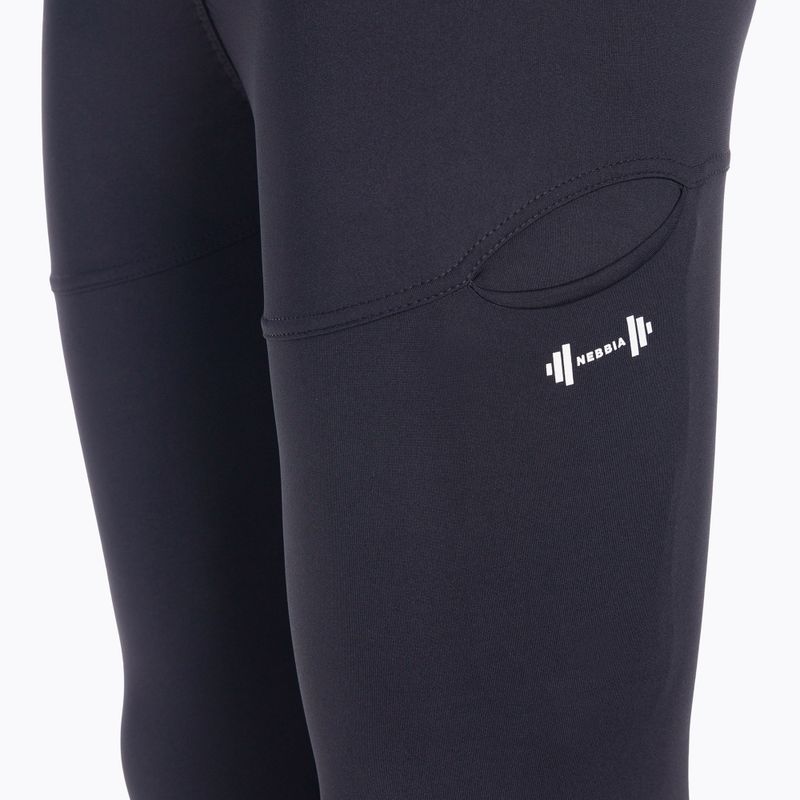 Moteriškos tamprės NEBBIA Active High-Waist Smart Pocket black 402 3