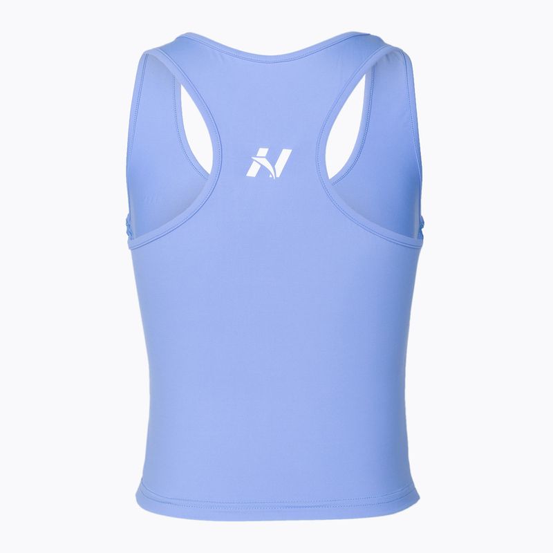 Moteriška treniruočių liemenėlė NEBBIA Sporty Slim Fit Crop blue 4222420 2
