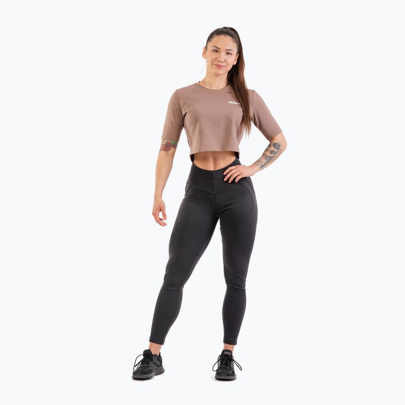 Moteriškos treniruočių tamprės NEBBIA Lifting Effect Bubble Butt black 4