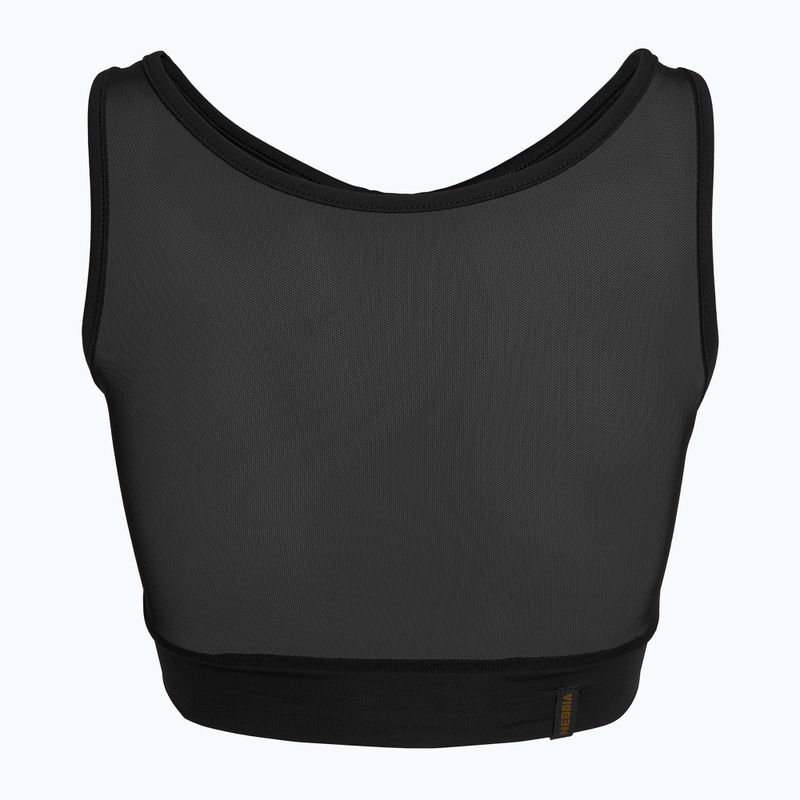 Treniruočių liemenėlė NEBBIA Gold Mesh Mini Top black 8300110 6