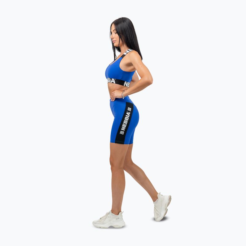 Sportinė liemenėlė NEBBIA Iconic blue 4