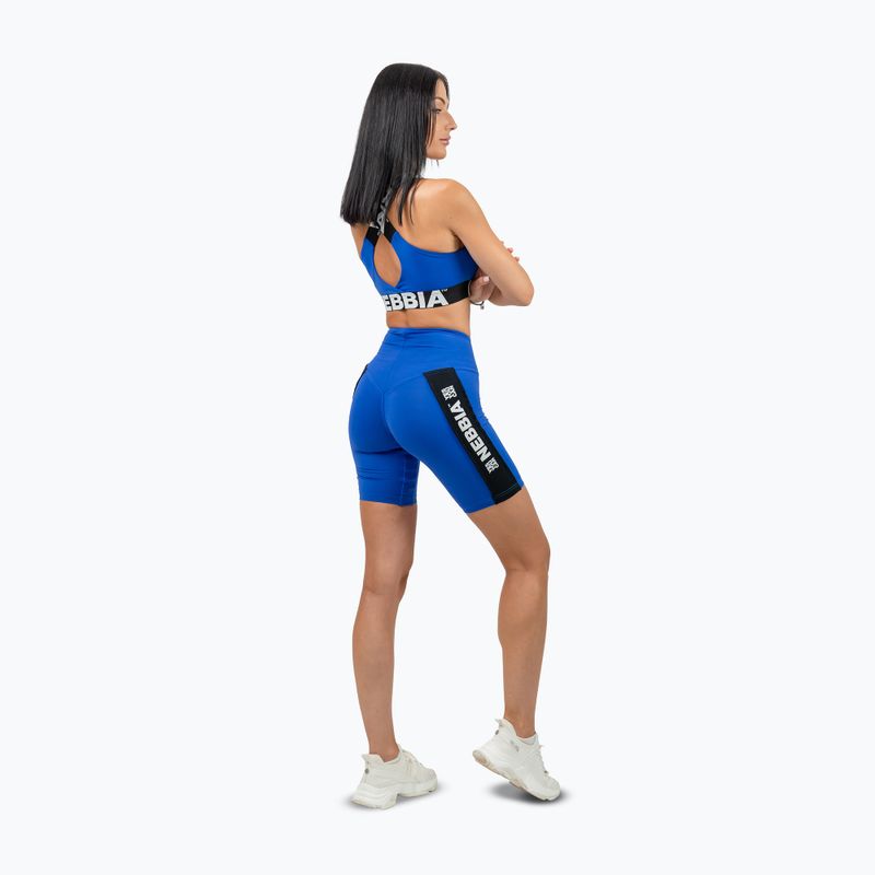 Sportinė liemenėlė NEBBIA Iconic blue 5