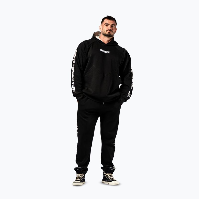 Vyriškas džemperis NEBBIA Hero Hoodie black 2