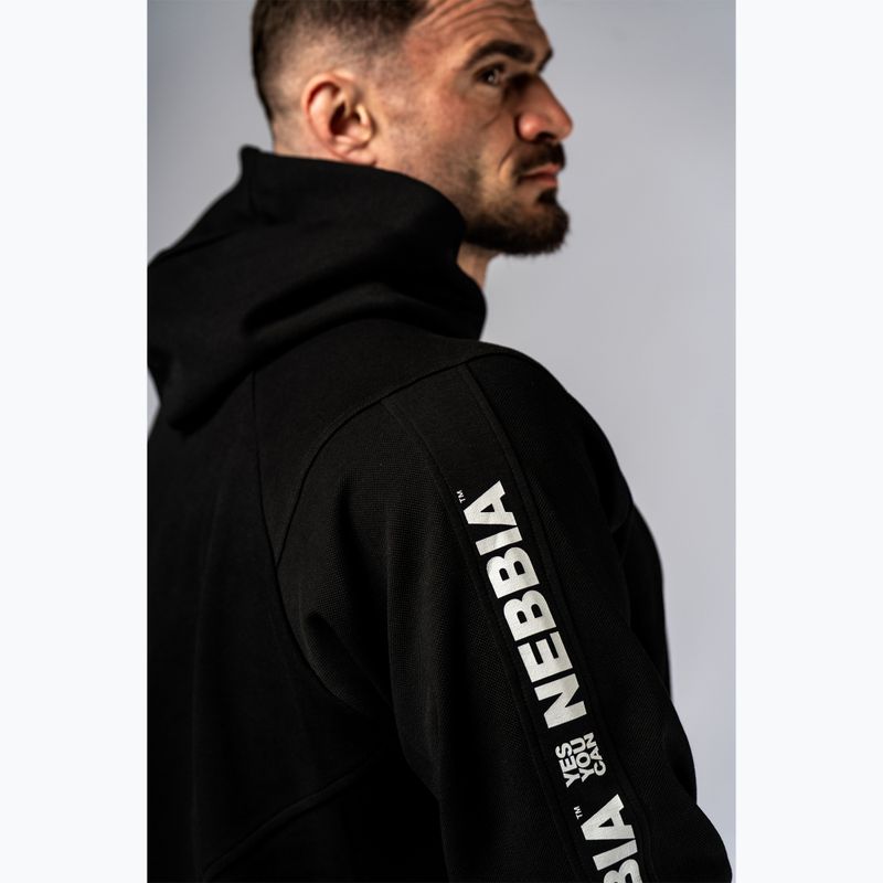 Vyriškas džemperis NEBBIA Hero Hoodie black 6