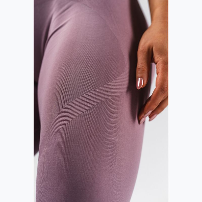 Moteriškos treniruočių tamprės NEBBIA Flow Seamless Hight Waist Push Up pink 8