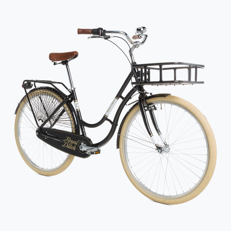Kellys Royal Dutch 460 miesto dviratis juodas 72362 2