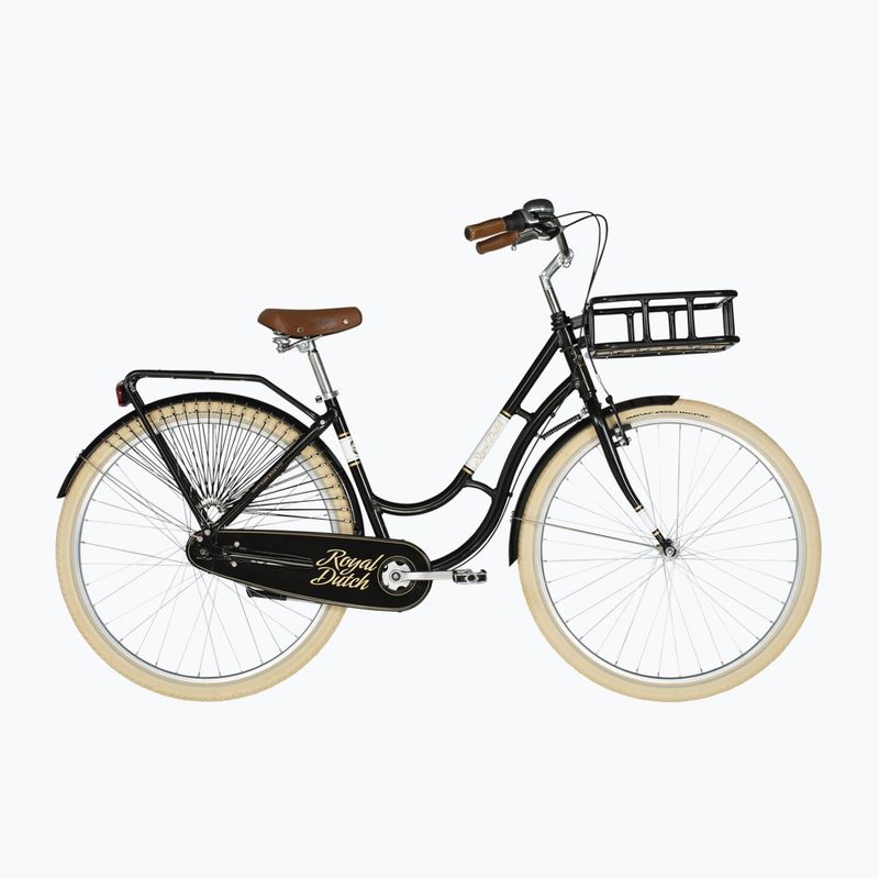 Kellys Royal Dutch 460 miesto dviratis juodas 72362 6