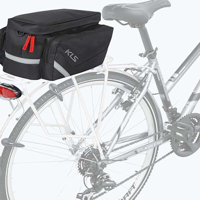 Dviračio krepšys Kellys Space 12 l Eco black 2