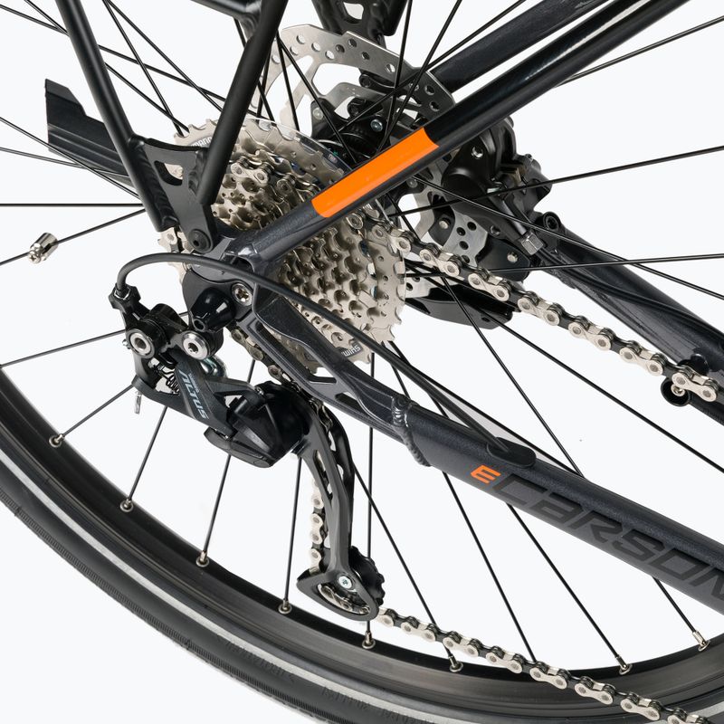 Kellys E-Carson 30 28" elektrinis dviratis 36V 20Ah 725Wh pilka 69641 13