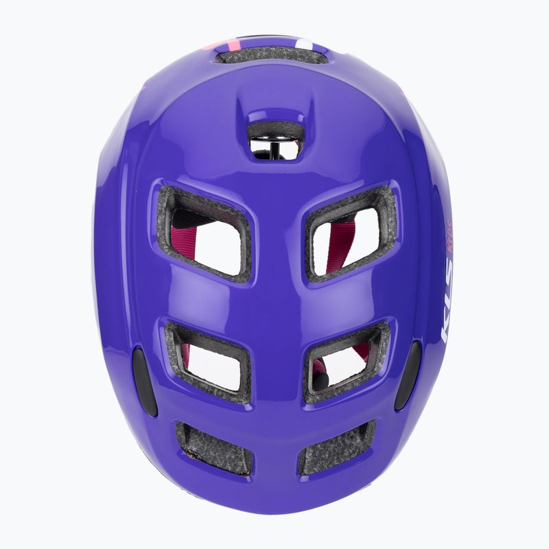 Vaikiškas dviračio šalmas Kellys Zigzag 022 purple 6