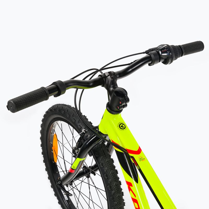 Kellys Lumi 30 20" vaikiškas dviratis geltonas 72387 4