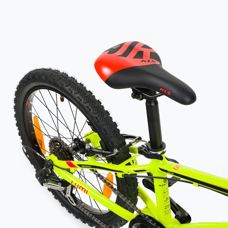 Kellys Lumi 30 20" vaikiškas dviratis geltonas 72387 5