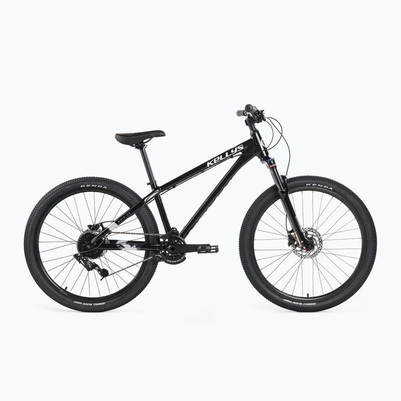 Kellys Whip 50 purvo dviratis juodas 76395