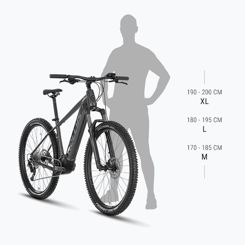 Elektrinis dviratis Kellys Tygon R10 Air P 29" 36V 20Ah 725Wh steel blue 3