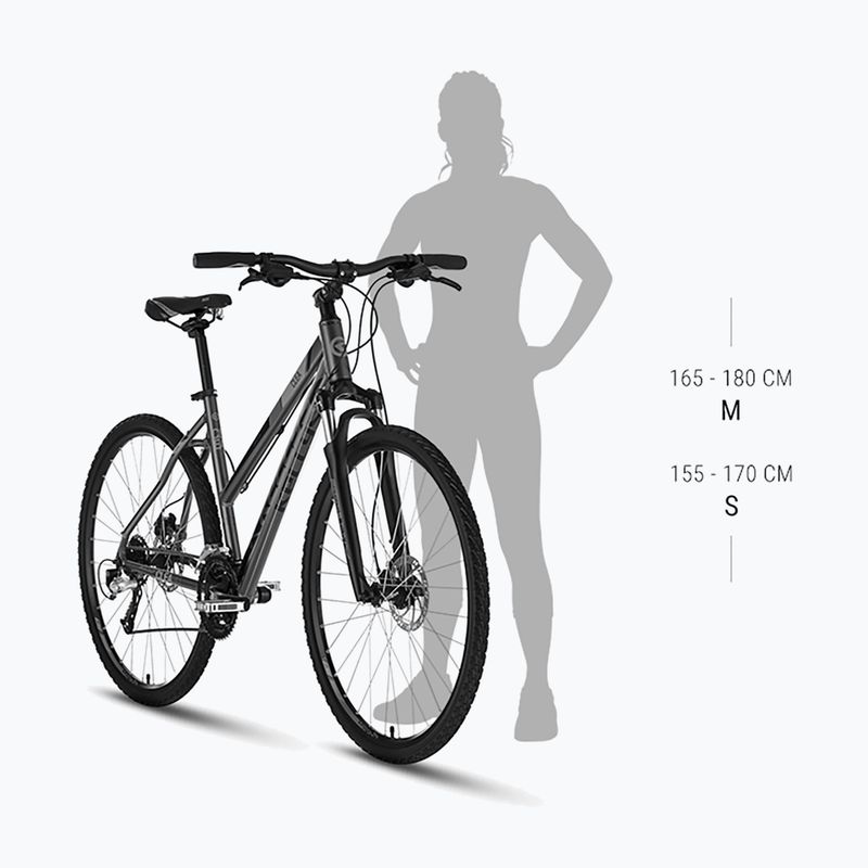 Moteriškas krosinis dviratis Kellys Clea 10 28" misty blue 3