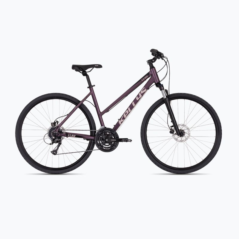 Moteriška skrosinis dviratis Kellys Clea 90 desert purple