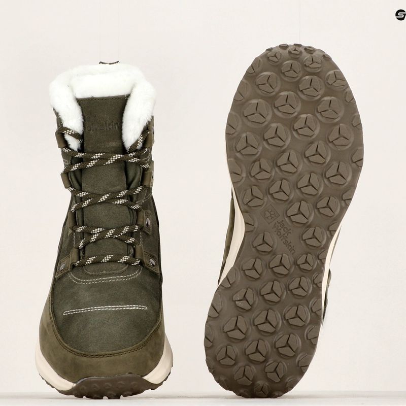 Jack Wolfskin moteriški trekingo batai Dromoventure Texapore High island moss 13