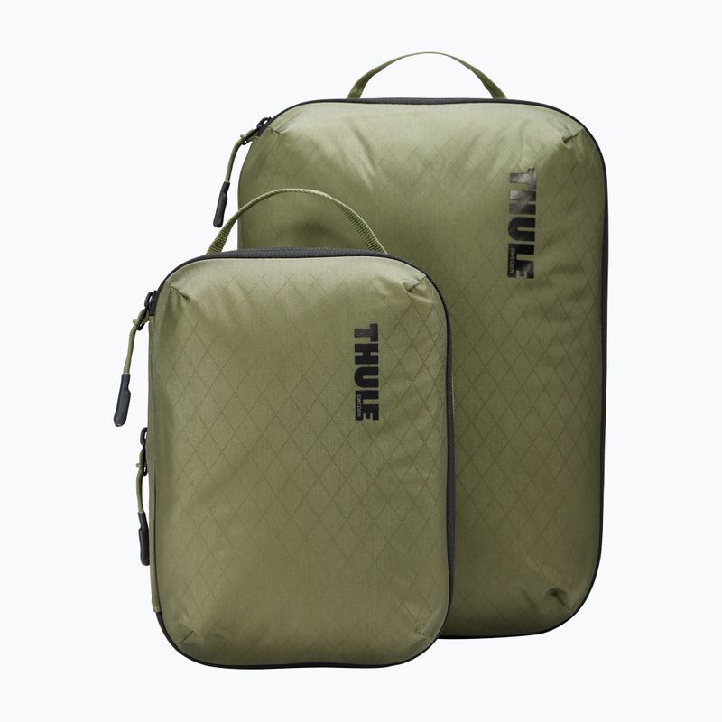 "Thule Compression Cube" organizatorių rinkinys, minkštas, žalias