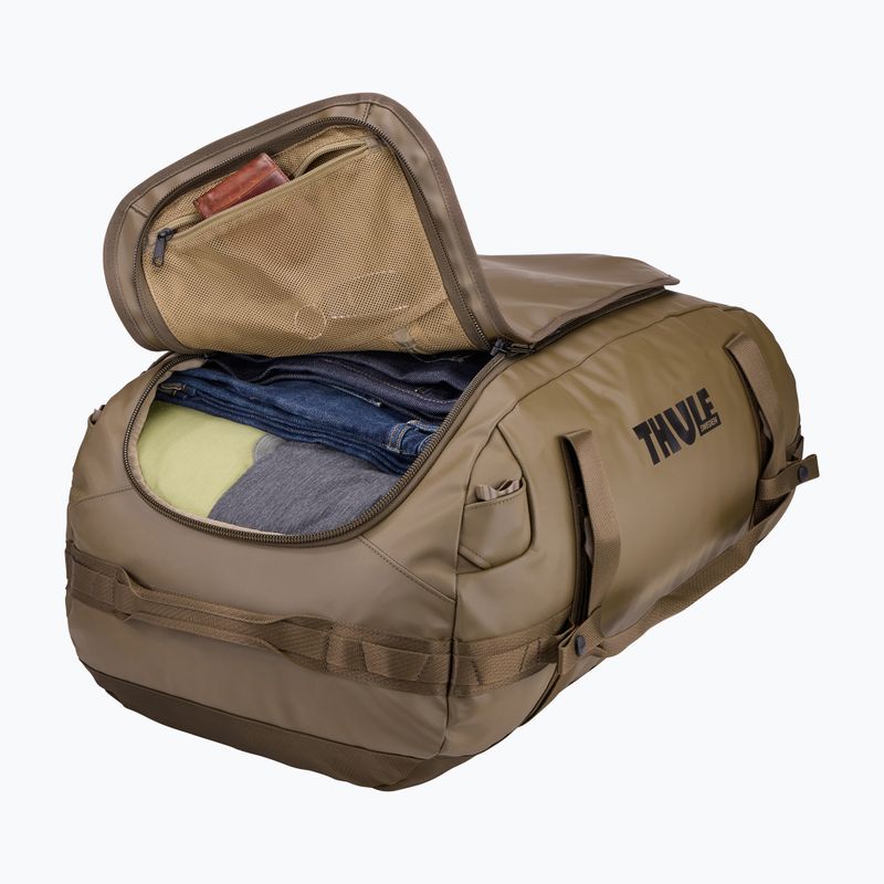 Thule Chasm Duffel 70 l gilios chaki spalvos kelioninis krepšys 9
