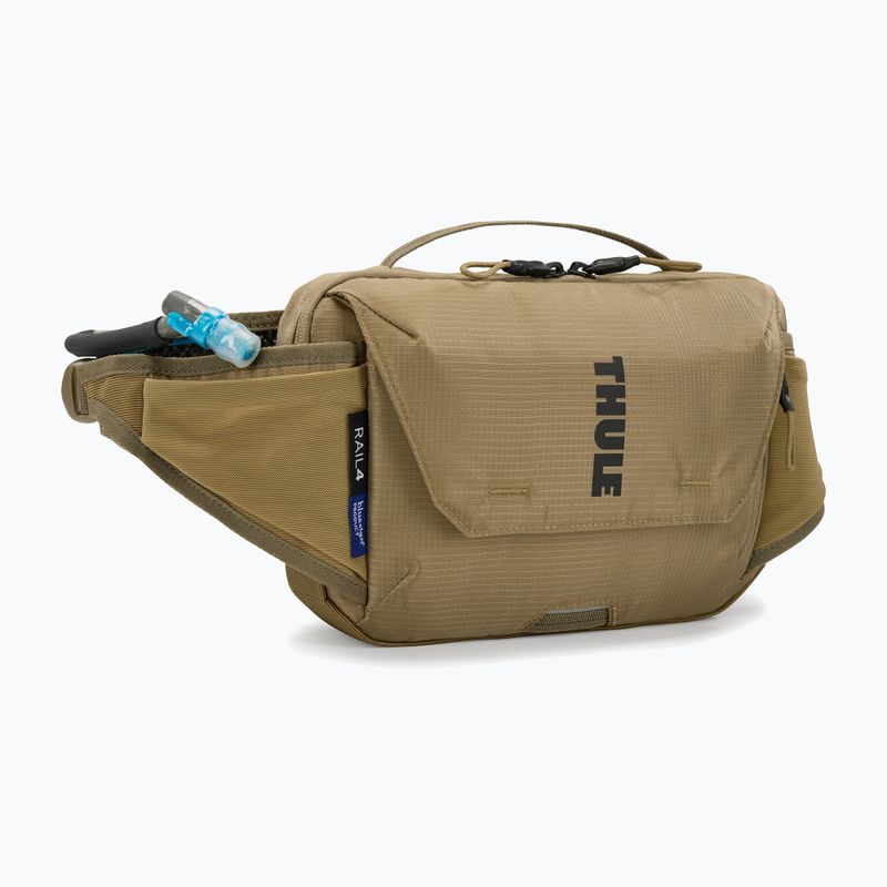 Dviračio rankinė ant juosmens Thule Rail Hydra Hip 4 l faded khaki 2