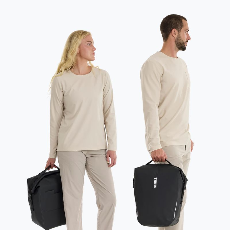 Dviračio krepšys Thule Sakwa Shield with InLock 22 l black 5