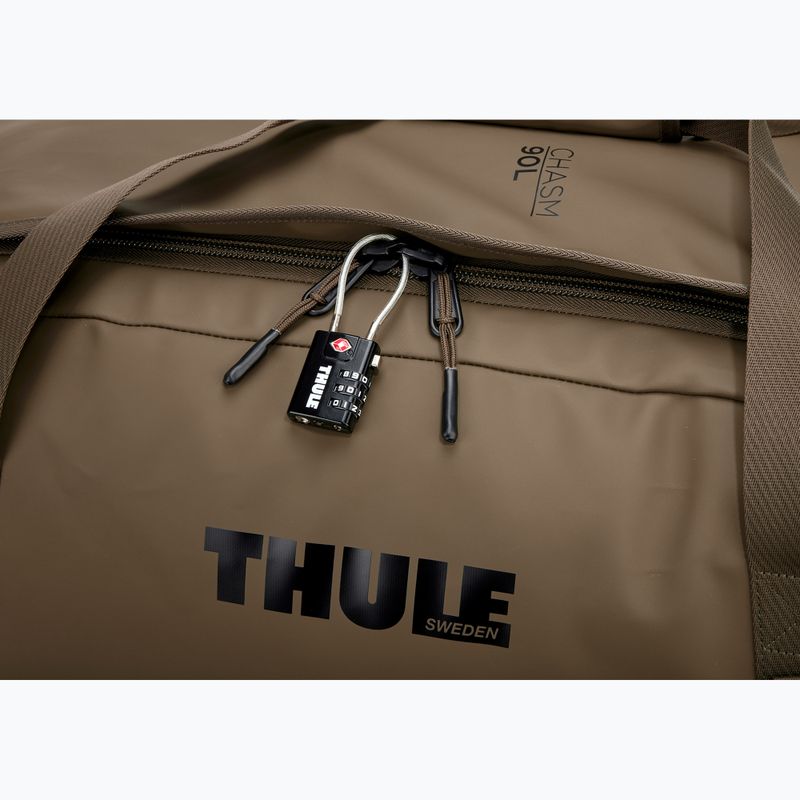 Kelioninis krepšys Thule Chasm Duffel 90 l deep khaki 8