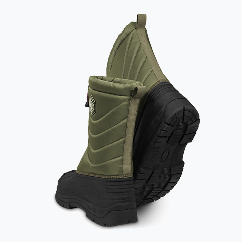 Apšiltinti guminiai batai Delphin SnowTex žali/juodi 9
